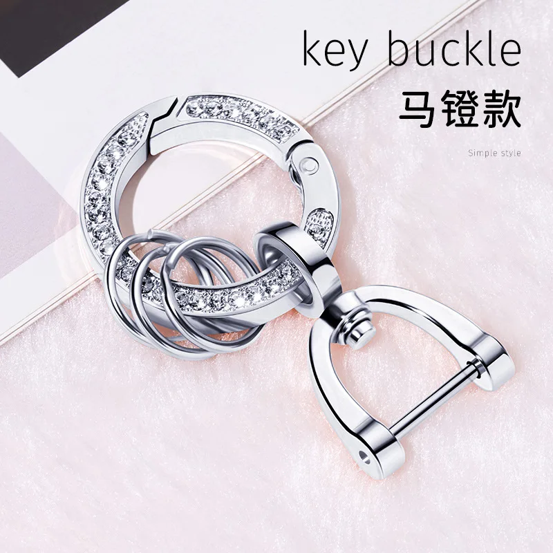 

Zinc Alloy Car Keychains Ring Rotate 360 Degrees Car Diamond Hand Rope Jewelry For Bmw 1 2 3 4 5 6 7 Series X1 X2 X3 X4 X5 X6 X7