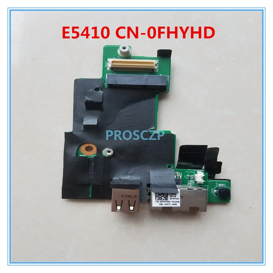 Для CN-0FHYHD 0FHYHD E5410 09675-1 48.4GN02.011 USB/RJ-45 Vostro USB VGA Prot эфирnte аудио блок питания |