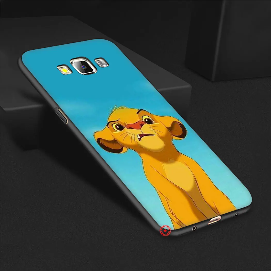 Роскошный мягкий силиконовый чехол Y42 Lion king для Samsung Galaxy M30 M20 M10 A6 J4 J6 Plus Core A7 A8 A9 J7 Duo