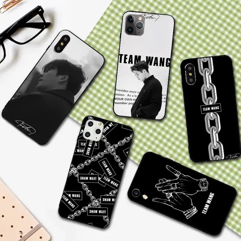 

Got7 Jacksom Team Wang Phone Case For IPhone 12 Pro Max 6 6s 7 8 Plus XS XR 12mini Se 2020 Iphone 11 Pro Max Case
