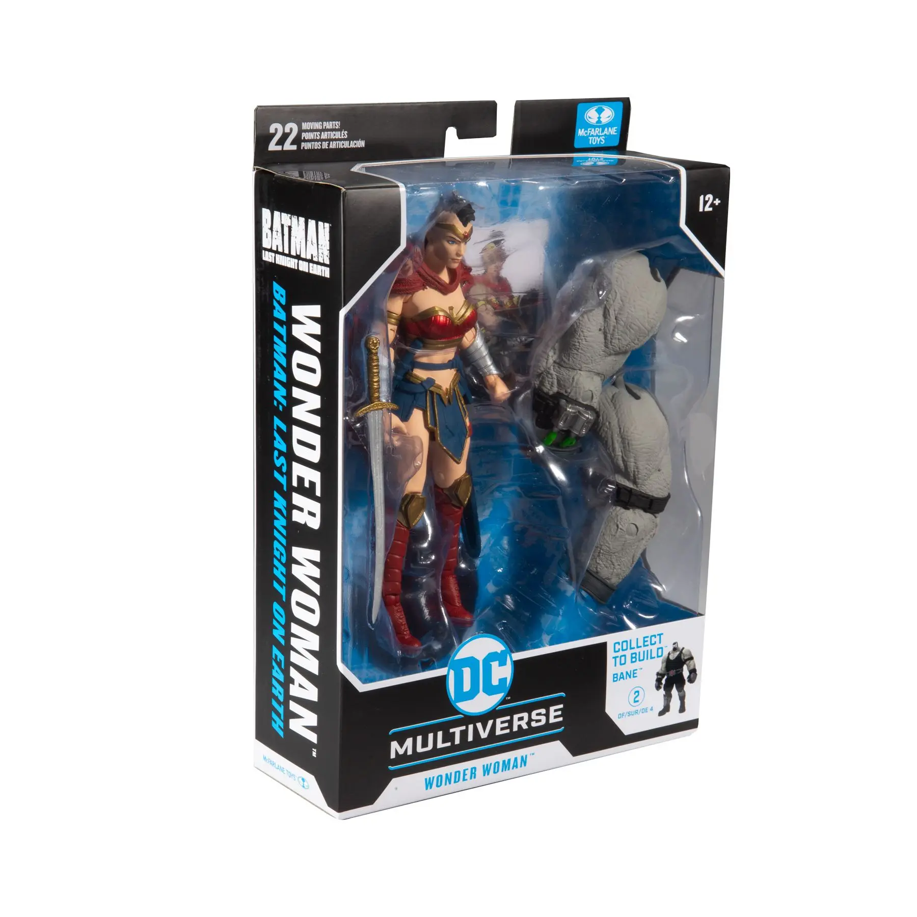 

Bandai Original McFarlane DC Wonder Woman Joints Movable Action Figure Model Toys