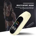 Мягкий ТПУ Зажим со стальным листом сплошной цвет зажим держатель чехол для Xiaomi Mi Smart Band 6 5 4 3 Аксессуары