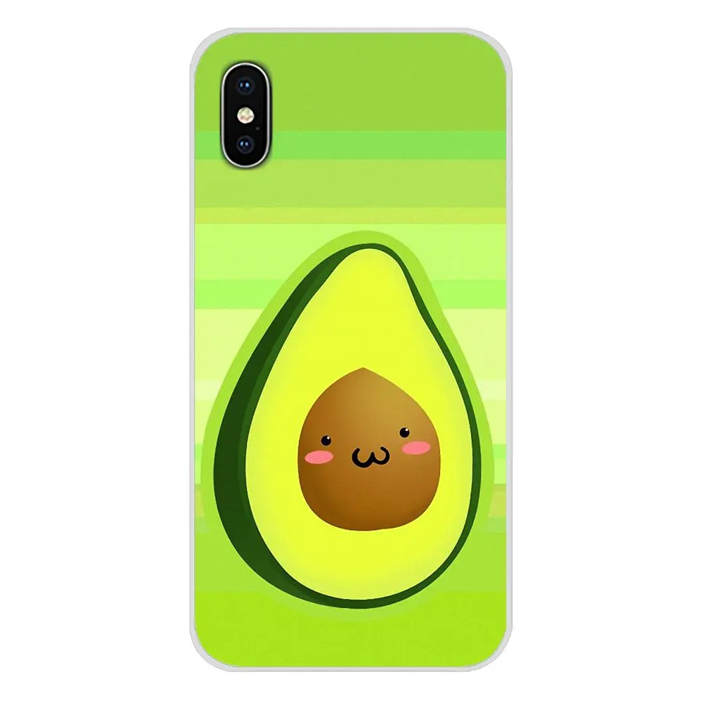 Аксессуары чехлы для телефонов Чехлы с милым рисунком авокадо еды Xiaomi Redmi 4A S2 Note 3
