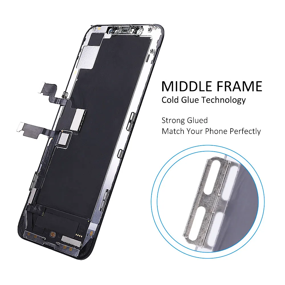 AAA + LCD для iPhone 11 Pro XR XS X MAX дисплей с 3D сенсорным экраном Digitzer сборка Замена 100% тест