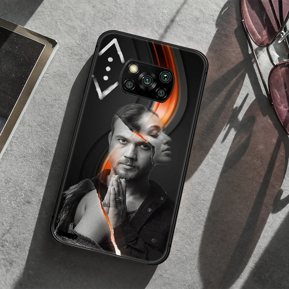 

HOT Cukur Show TV Phone case Cover Hull For Xiaomi Mi A2 A3 8 9 9T Note 10 Se Lite Pro black Bumper 3D Etui Soft Shell Painting
