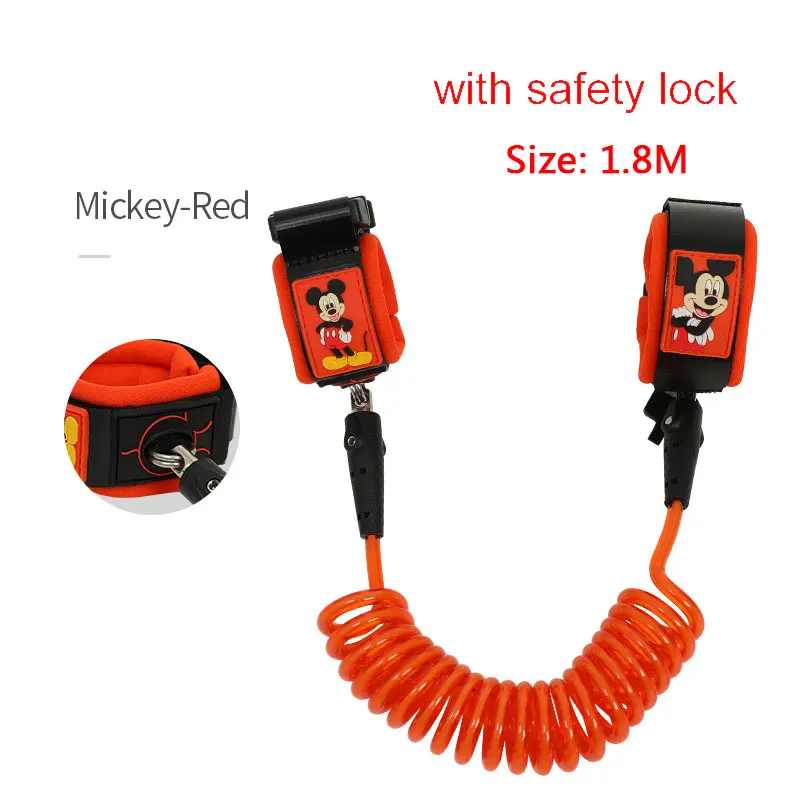 Orange Сумка для подгузников disney, рюкзак, детские сумки для мамы, Микки, Минни, мокрая сумка, модный органайзер для подгузников, USB - Цвет: Orange