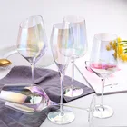 Креативный бокал в скандинавском стиле бокал для вина прозрачные чашки радужного Цвета хрустальный бокал для водки бокал для воды бокал для вина такас бокал