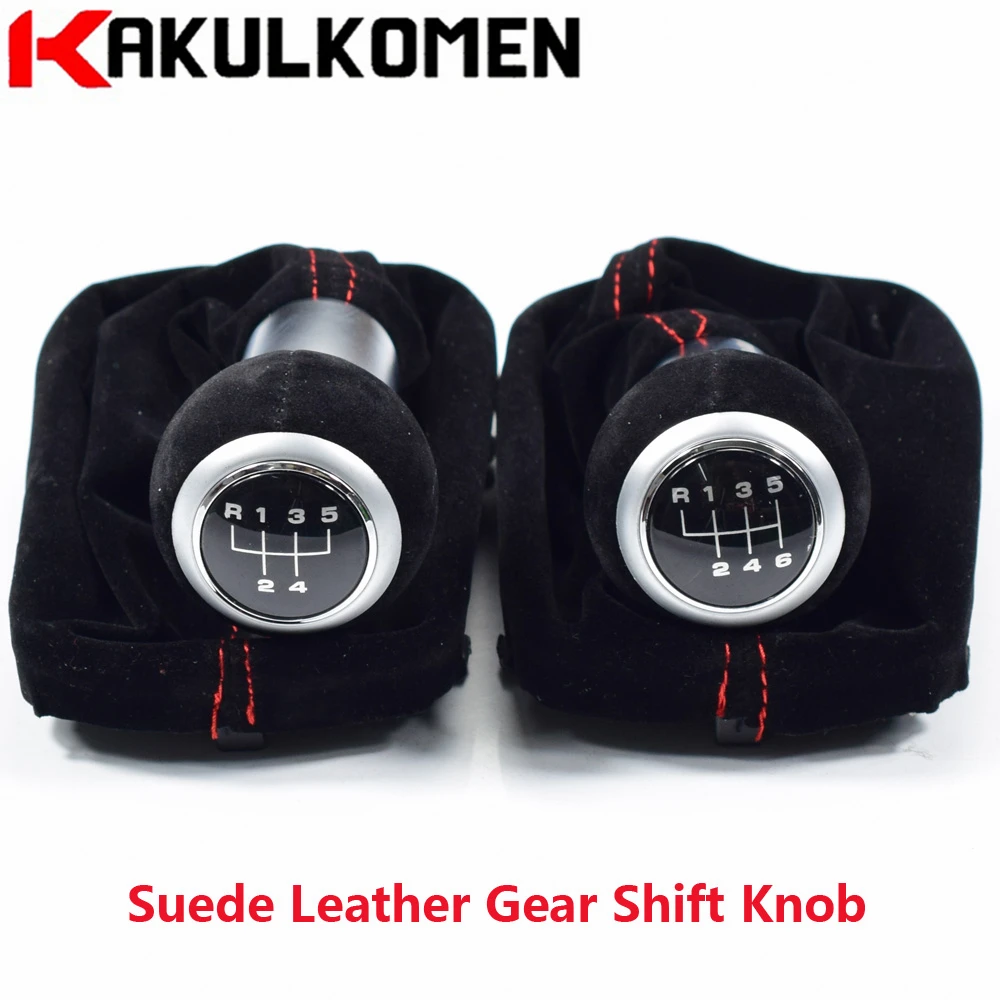 Легкая в установке 5/6 скоростей полная черная красная ручка переключения передач