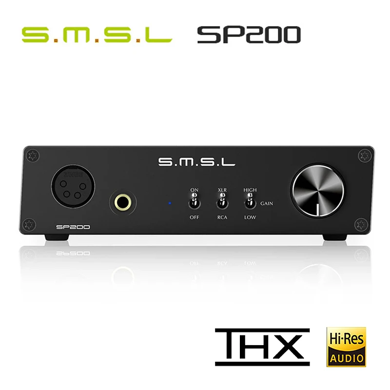 SMSL SP200 THX AAA 888 сбалансированный усилитель для наушников HiFi аудио DAC декодер DSD