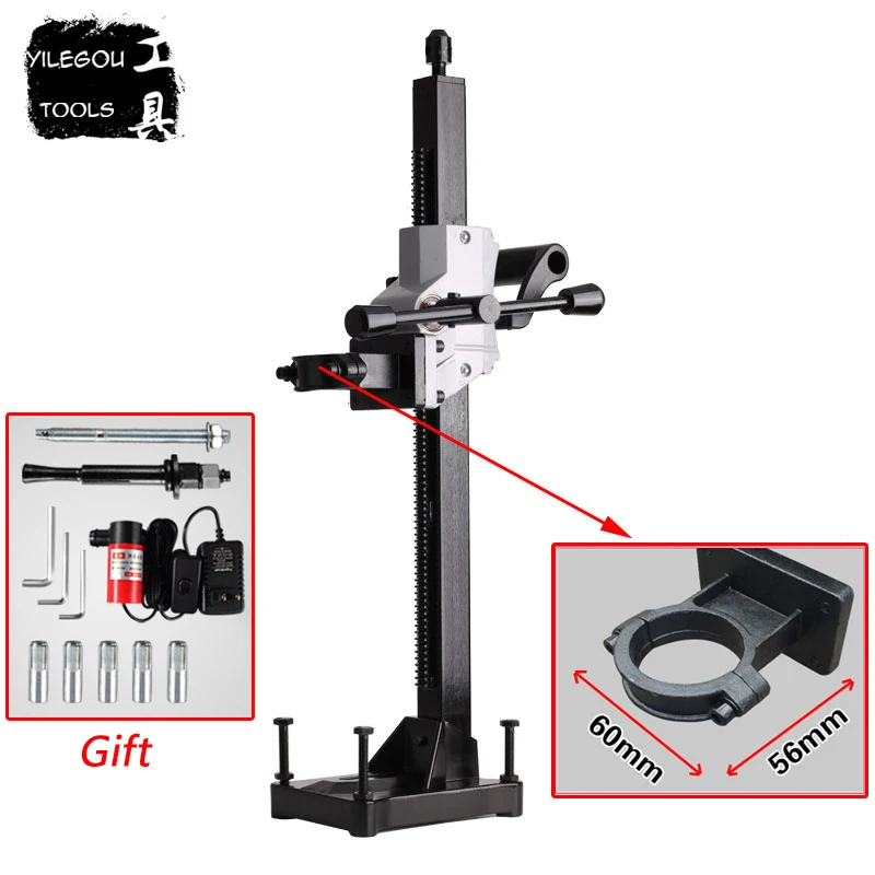 Алмазная опора для дрели Dongcheng подставка дрели. Алмазное сверло 180 мм с держателем