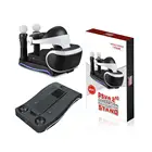 Зарядная Станция 4 в 1 для PS4 VR, светодиодная Подставка для зарядки Sony Playstation Move PS VR PSVR, гарнитура