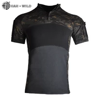 mens outdoor tactical military camouflage t shirt breathable us army combat t shirt quick dry camo hunting camping hiking tees
