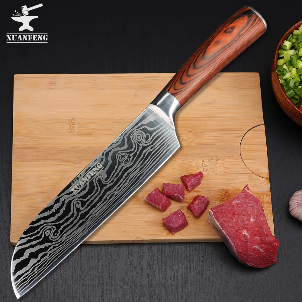 7 дюймов в японском стиле сашими многоцелевой поварской нож шеф повара с