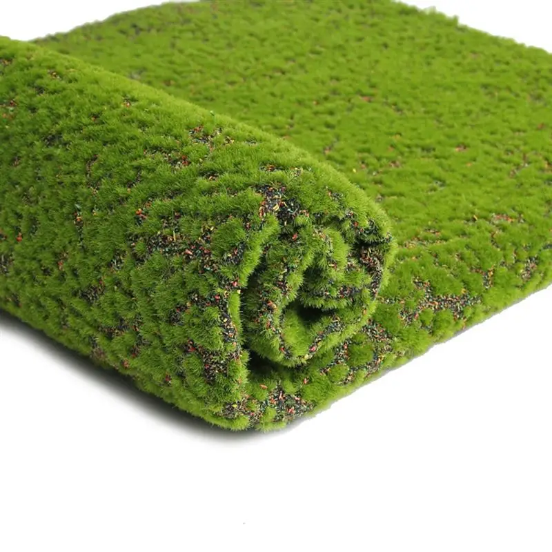 

Artificial Moss Lichen Simulation Fake Green Plants For Garden Patio Decoration Simulation Of Bryophyte Skin With Pearl Cotton