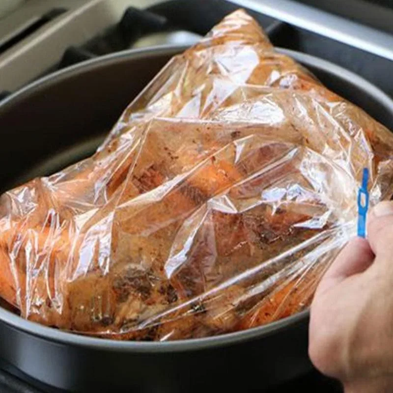 10pcs Heat Resistance Bag Nylon-Blend Slow Cooker Liner Roasting Turkey Bag For Cooking Oven Bag Baking Crock Pot Liners Kitchen