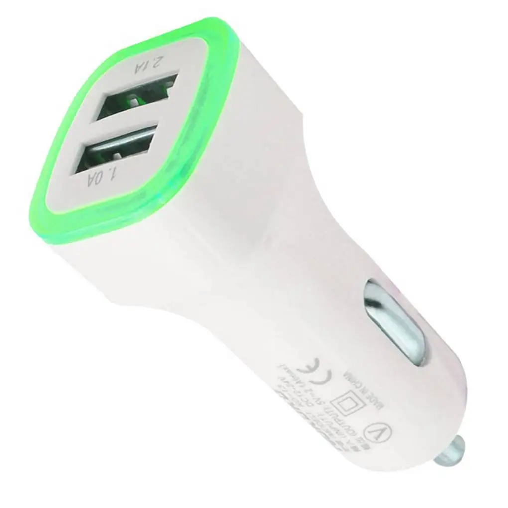 Светодиодный устройство для автомобиля с двумя портами USB Зарядное
