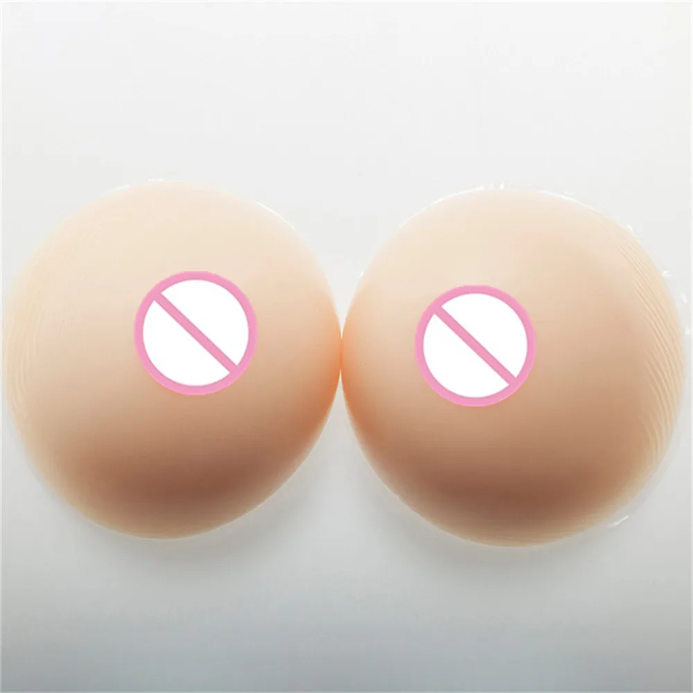 2000 г/пара Классический круглый силиконовый искусственная грудь транссексуал