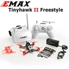 EMAX Tinyhawk II Freestyle 115 мм 2,5 дюйма F4 5A ESC FPV гоночный Радиоуправляемый Дрон RTF  BNF версия с дистанционным управлениемFpv Goggle
