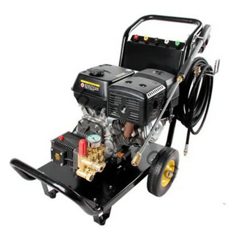 

PG-2815 13hp 4gpm 4000psi 15LPM gasoline engine driven washing plunger pump high pressure washer industrial cleaning machine