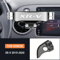 car mobile phone holder air vent mounts gps stand gravity navigation bracket for honda xrv xr v 2019 2020 car accessories