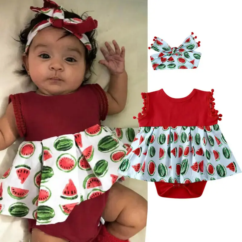 

2PCS Summer Clothes set Elegant Toddler Kid Baby Girl Floral Romper Jumpsuit Bodysuit Outfits