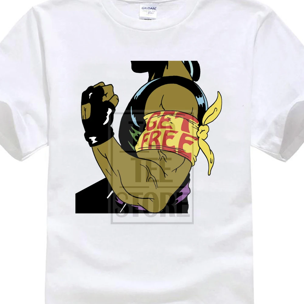 Футболка с круглым вырезом и коротким рукавом футболка из Broadcloth Major Lazer Мужская