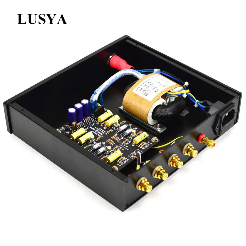 Lusya полностью раздельный мм переключатель MC phono усилитель ссылка дискретный