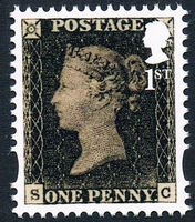 1pcsset new 2020 uk united kingdom post stamp 180 years of the worlds first black penny stamps mnh