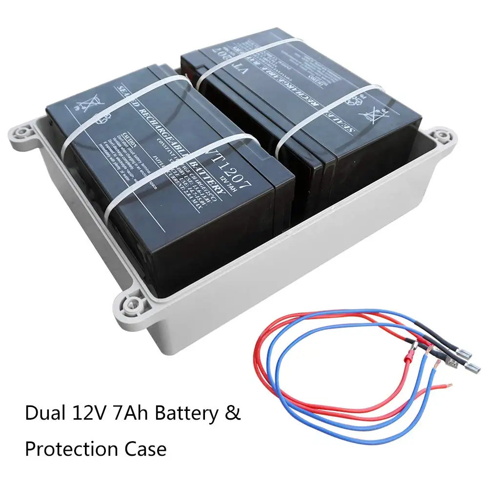 Автоматический Открыватель для ворот 11 Вт с солнечной батареей двойных