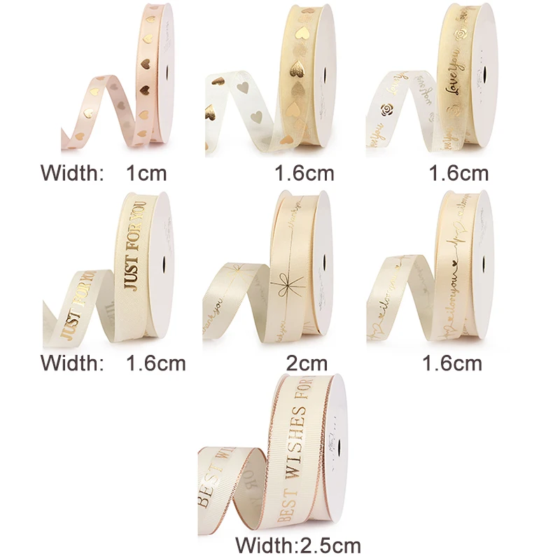 10 ярдов/рулон атласная лента