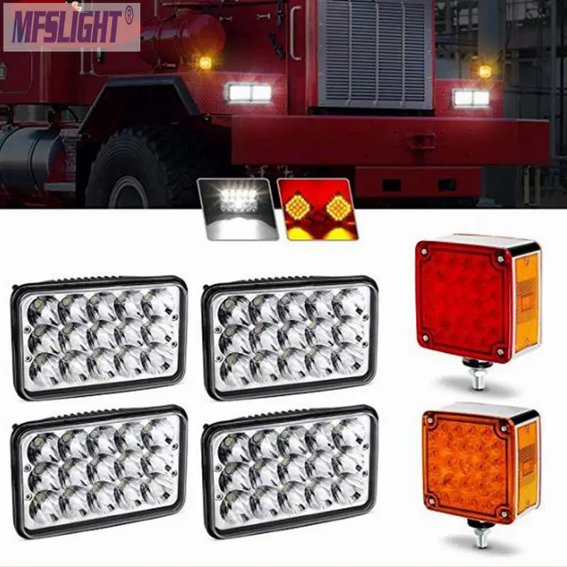 Морской Светодиодный луч светодиодный головной светильник грузовик с прицепом