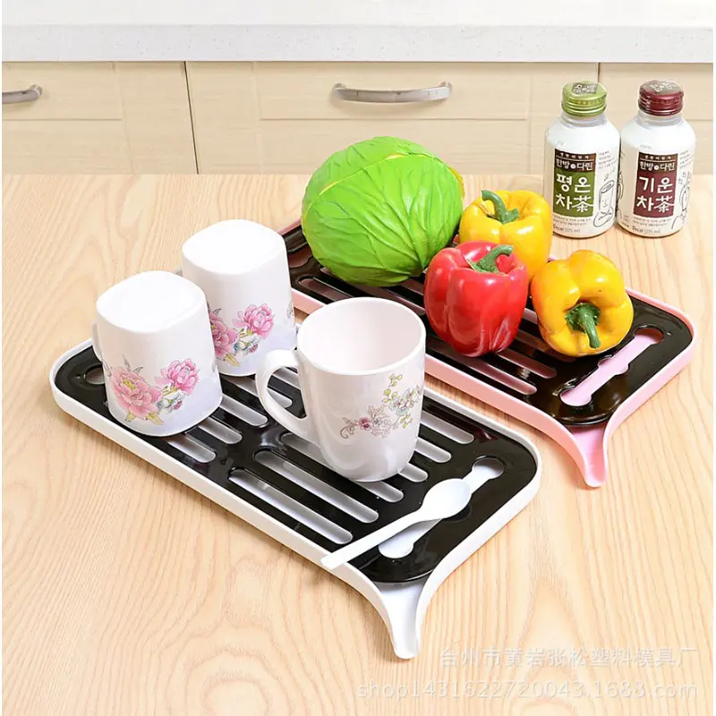 Пластиковая сушилка для посуды большая над раковиной органайзер столешницы