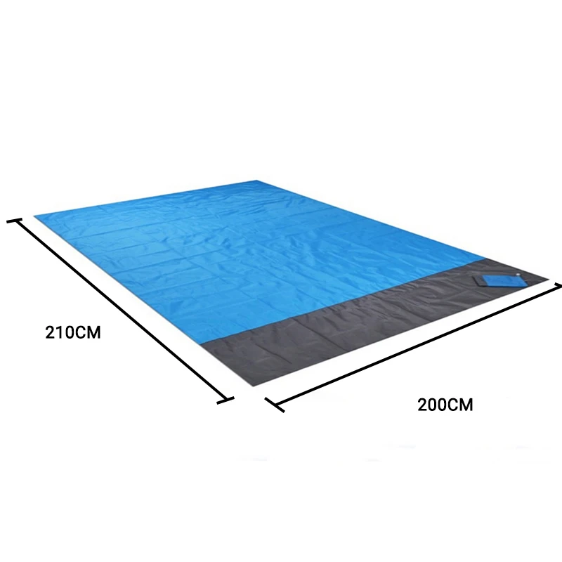 

Camping Mat Waterproof Beach Blanket Outdoor Grounding Mat Mattress Picnic Pocket Carpet Rug Portable Folding Sleeping Bed Pad
