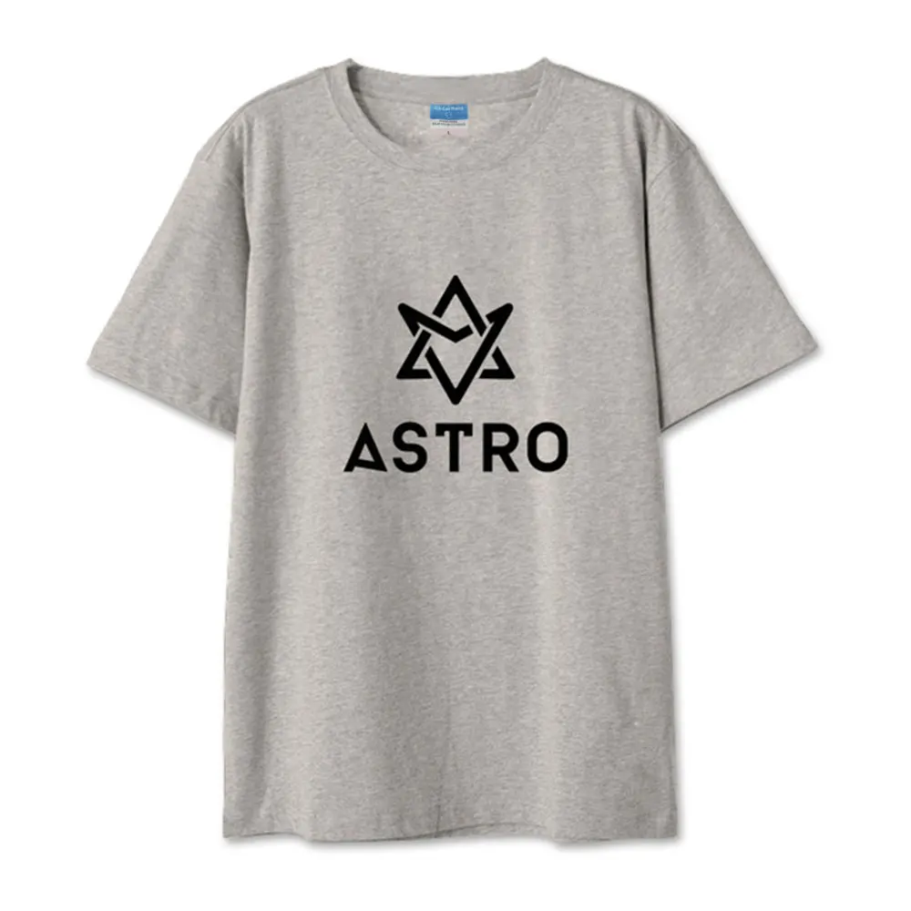 Удобные летние футболки Koresn Astro с принтом Kpop вокал концерт футболка унисекс топ