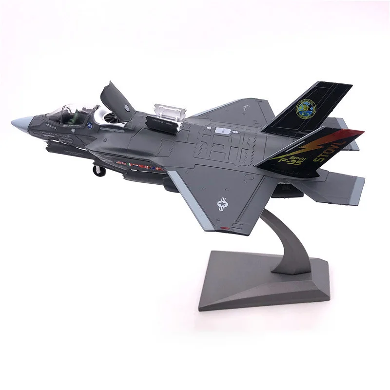 1:72 1/72 весы армии США F-35 F-35B F35 Lightning II Joint Strike истребитель литой металлический