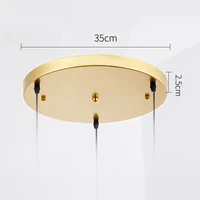 diy black round tray ceiling tray lamps long tray ceiling plate hang up lamps ceiling base light pendant lamp lighting accessory