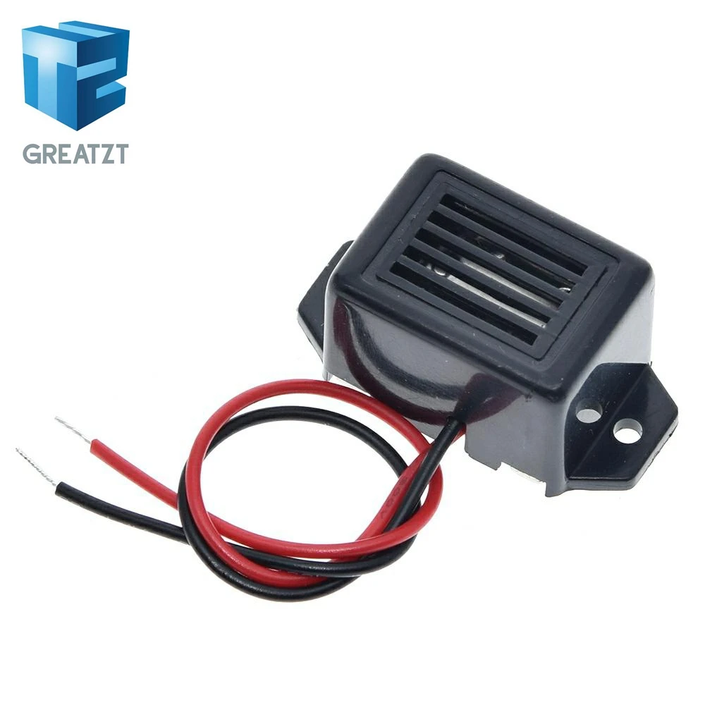 Сигнальный зуммер GREATZT 12 В постоянного тока 85 дБ миниатюрные электронные