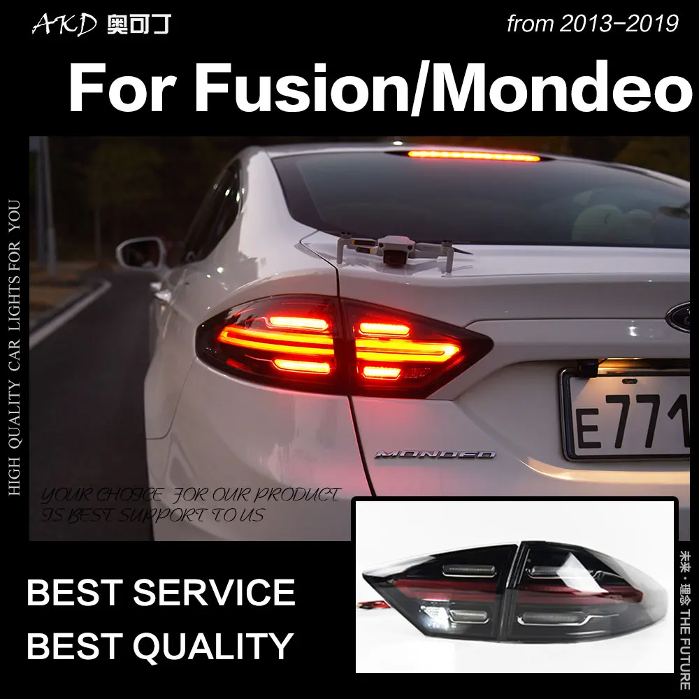 АКД стайлинга автомобилей для Ford Fusion задние фонари 2013 2019 Mondeo светодиодный задний