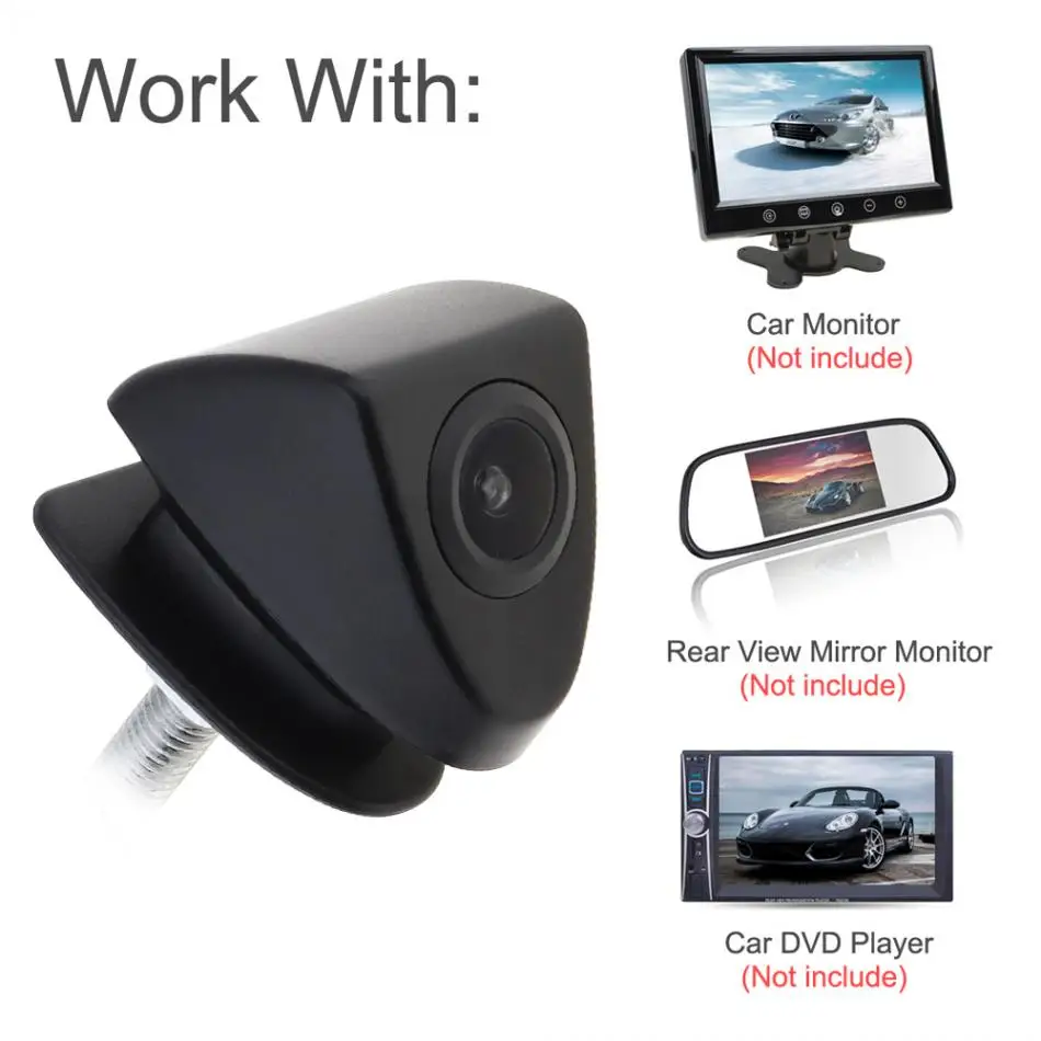 CCD HD Автомобильная камера с логотипом Переднего Вида для Venza TUNDRA Avalon Carina Avensis Solara