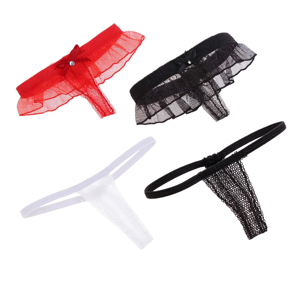 4 шт. масштаб 1:6 сексуальные куклы стринги трусики женское нижнее белье