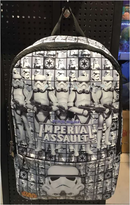 Водонепроницаемый рюкзак из брезентовой ткани с принтом аниме Marvel охватывающий