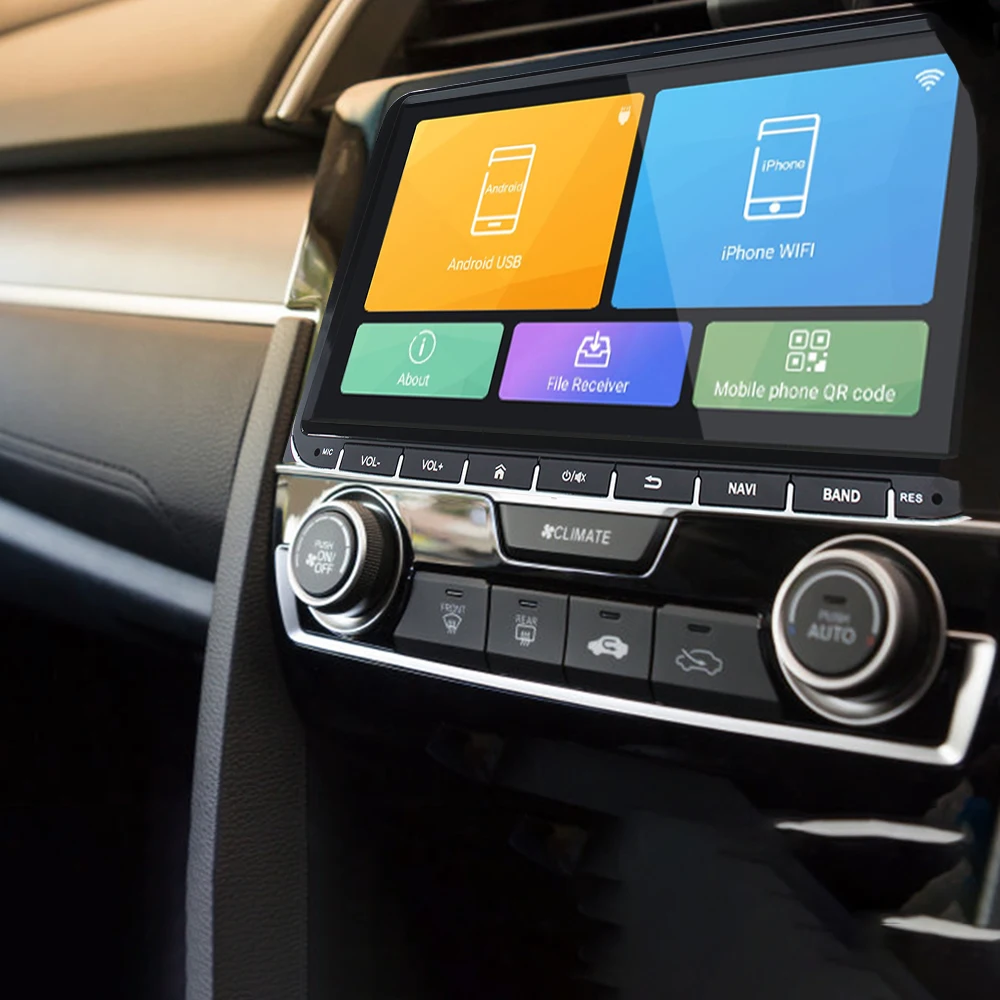 Автомобильный мультимедийный плеер TOPSOURCE 9 дюймов Android 2 Din с GPS Wifi автомобильное