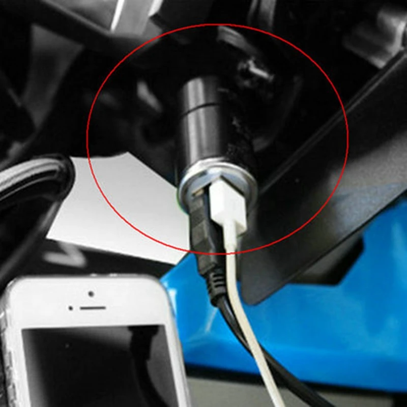 Motorcycle Adjustable Dual USB interface Port Charger Adapter For BMW F850GS F750GS F750 850 GS | Автомобили и мотоциклы