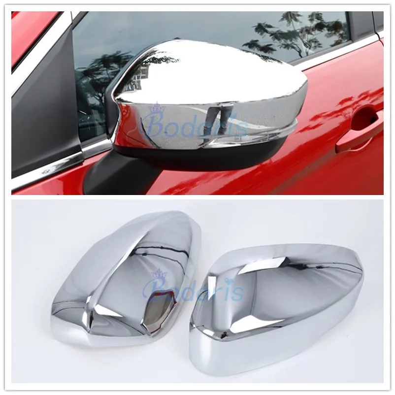 

For Mitsubishi Eclipse Cross 2018 2019 2020 Door Rear View Cover Side Wing Mirror Overlay Sticker Car Styling Accessories