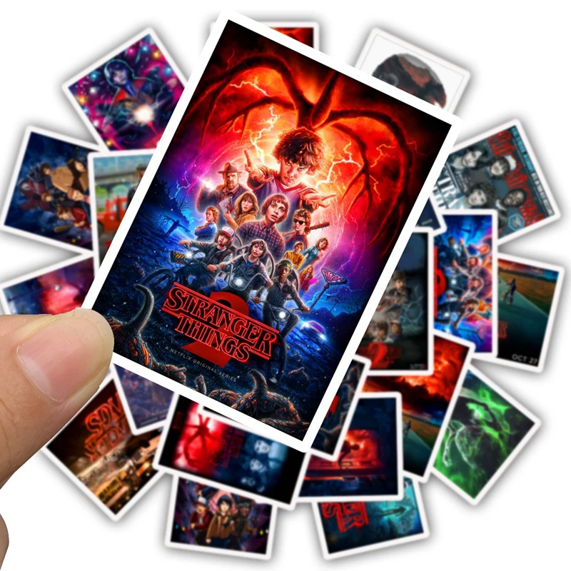 Stranger Things Сезон 3 ТВ Стикеры из фильмов чемодан для скейтборда сноуборда багажа