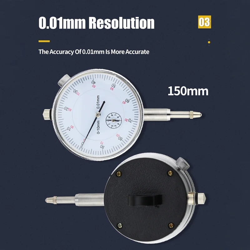 0-10mm/30mm Dial Indicator Bore Gauge Precision 0.01mm Micrometer Tool Hour Type Measurement Instrument |