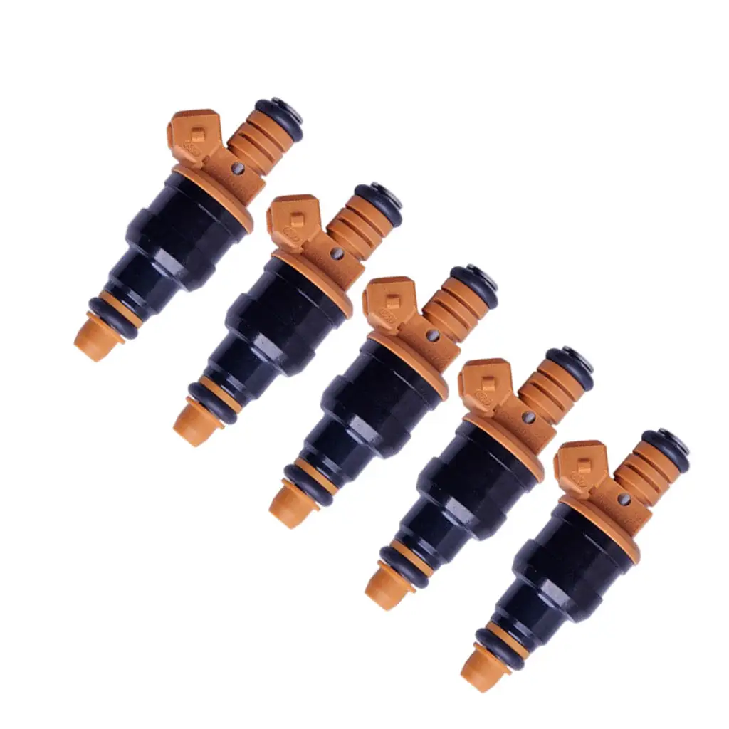 

5 шт. топливные инжекторы 0280150785 Сменные верхние уплотнительные кольца запасные части автозапчасти B5234T Ремонт для Volvo 315Cc T5 2.3L