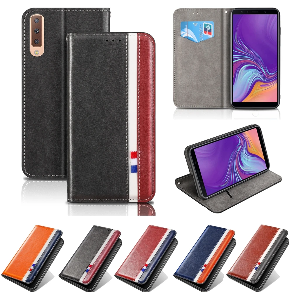 Флип чехол для samsung S10 S9 S8 Plus S10E Роскошный кошелек из искусственной кожи Note 10 Pro 9