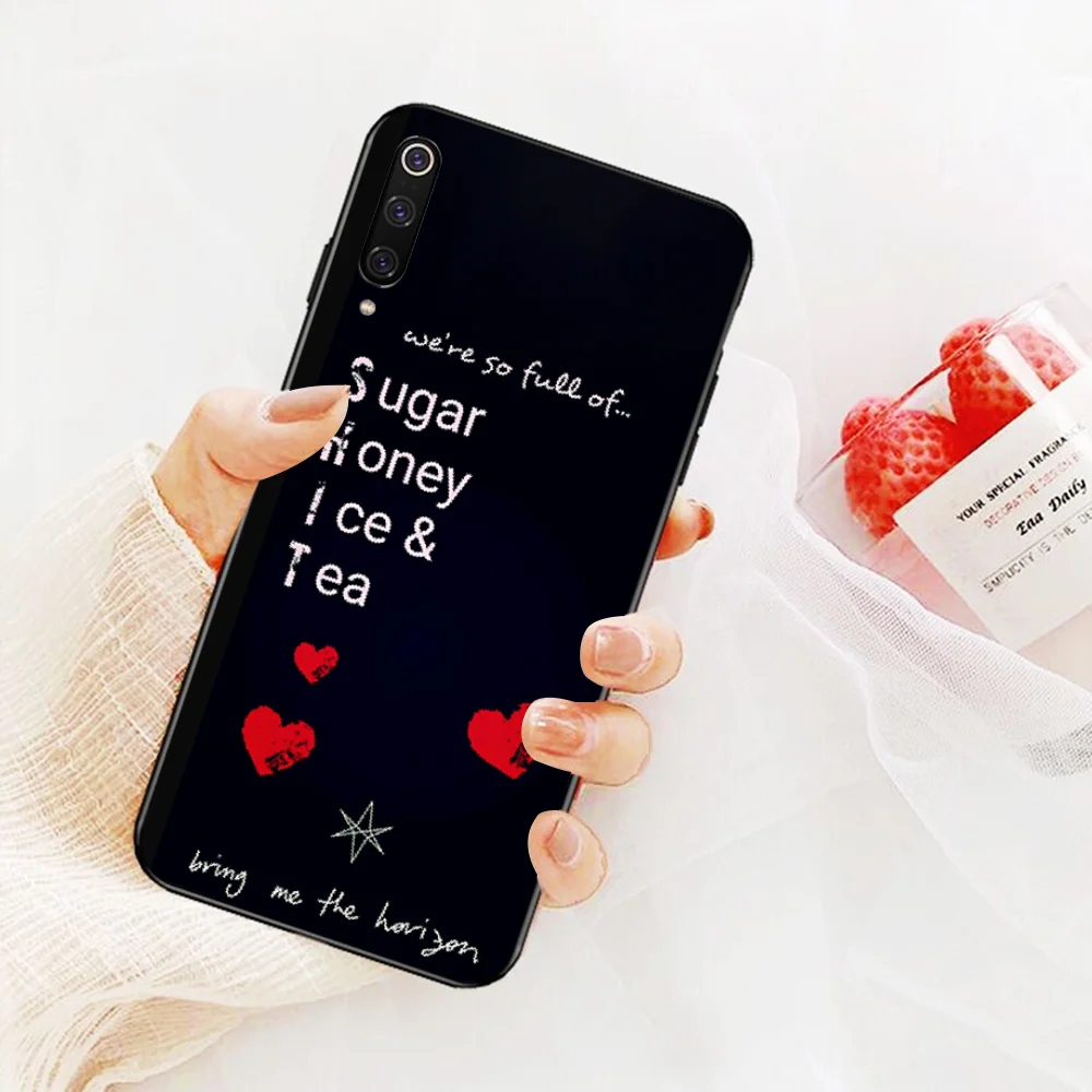 NBDRUICAI The bring me horizon BMTH черный ТПУ мягкий чехол для телефона Xiaomi 8 9 se 5X Redmi 6pro 6A 4X 7 5plus