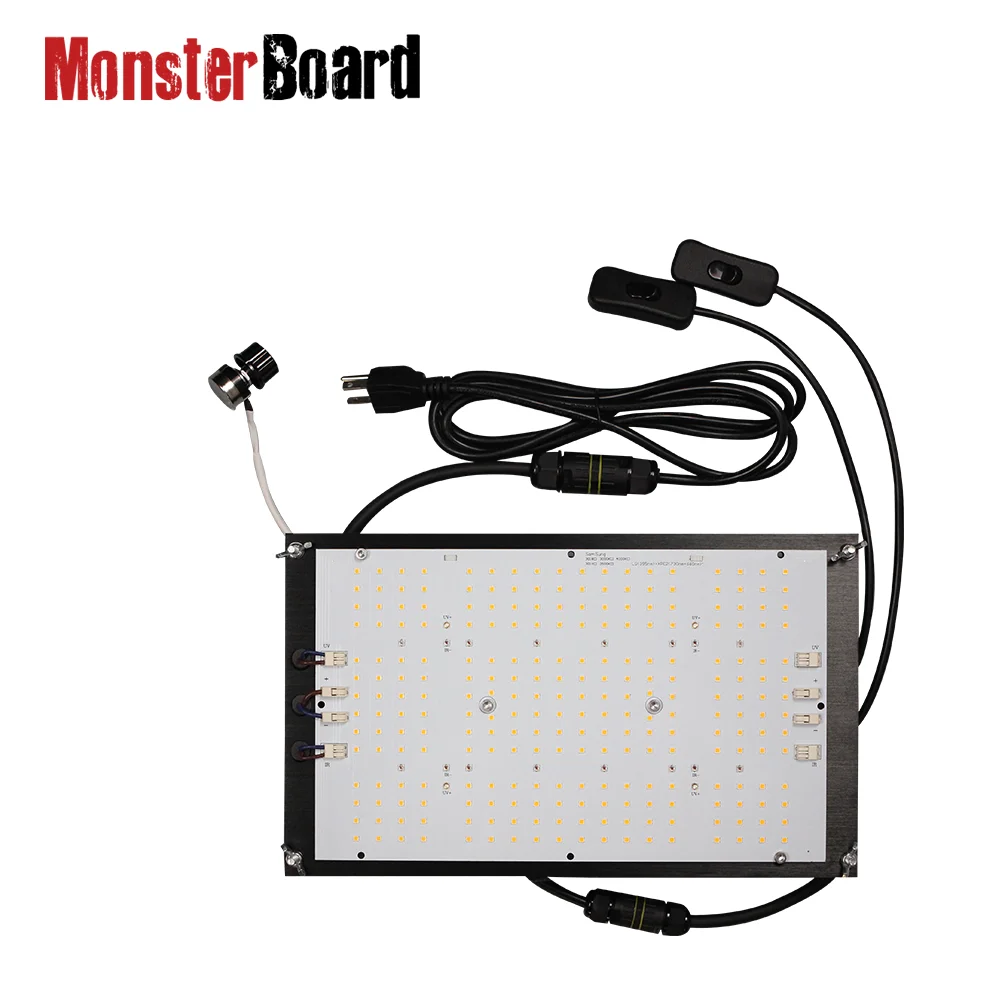 120 Вт светильник для растений Lm301h лента + Cree Red Chip Monster Board V4 Led Grow 3 03 umol/J внутреннего